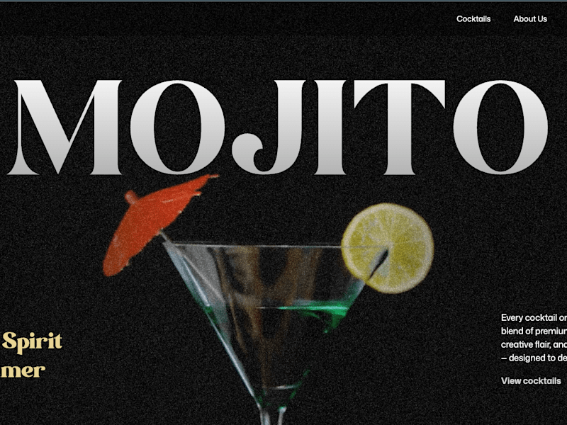 Cover image for Velvet Pour - Premium Cocktail Experience