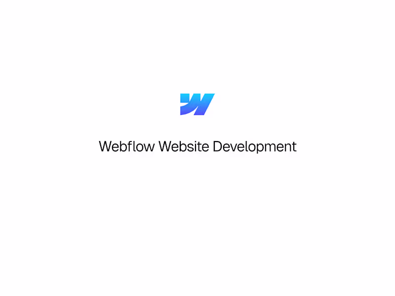 Cover image for Webflow Website Development