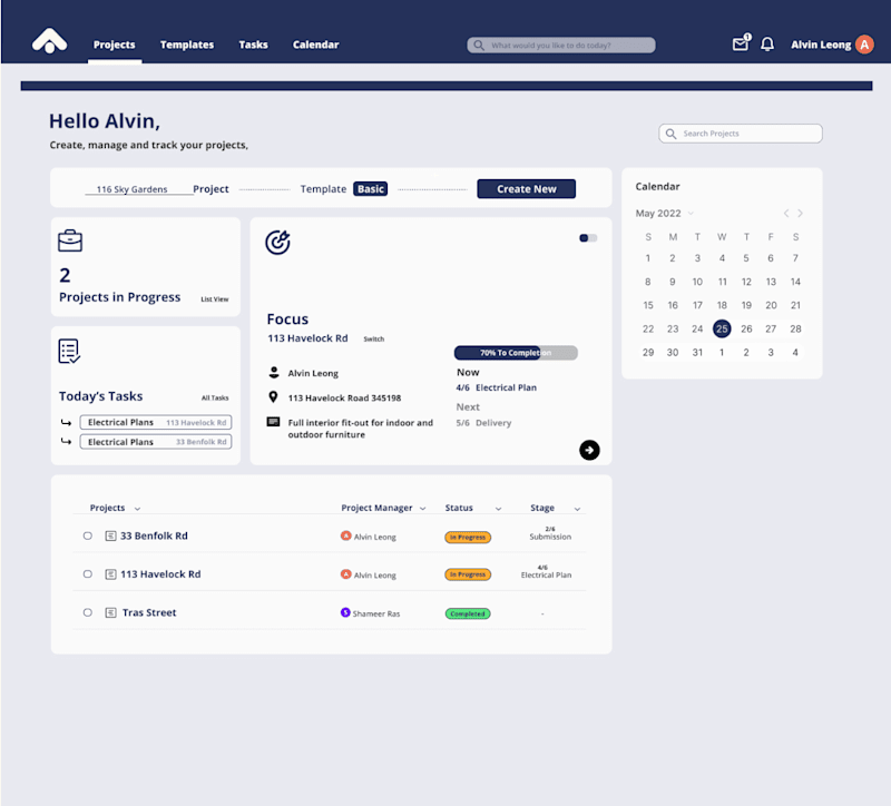 Cover image for Redesigning an Project Management Website