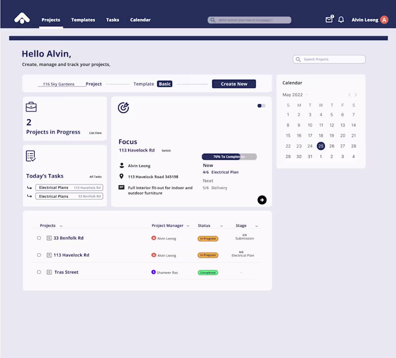 Cover image for Redesigning an Project Management Website