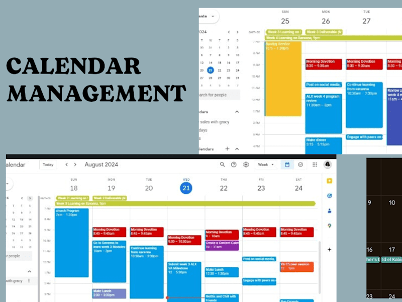 Cover image for Maximized Productivity with Expert Calendar Management 