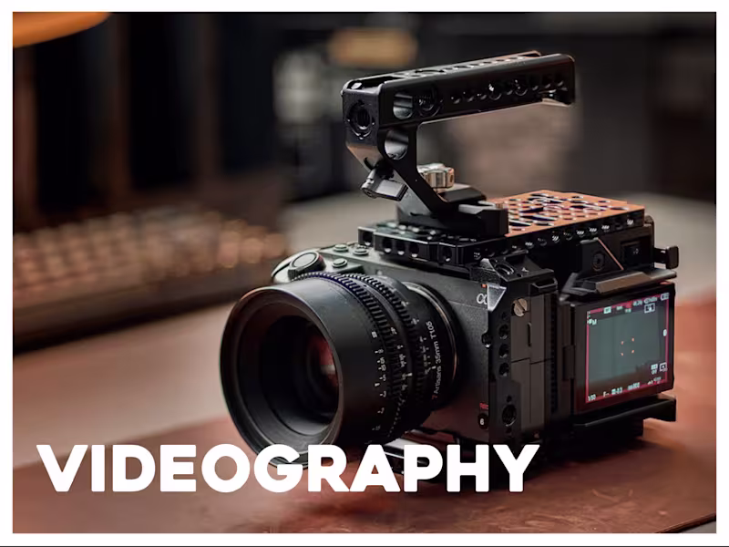 Cover image for Video Production Shoot and Edit