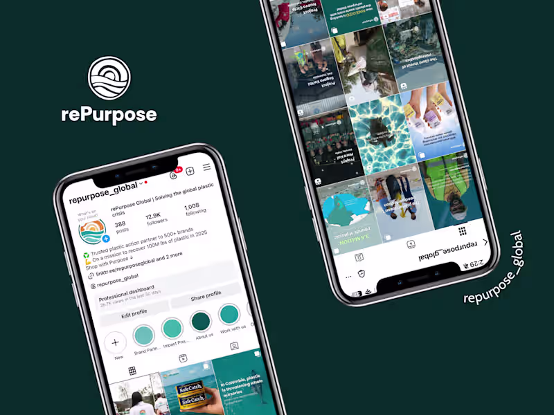 Cover image for Social Media Growth for rePurpose Global