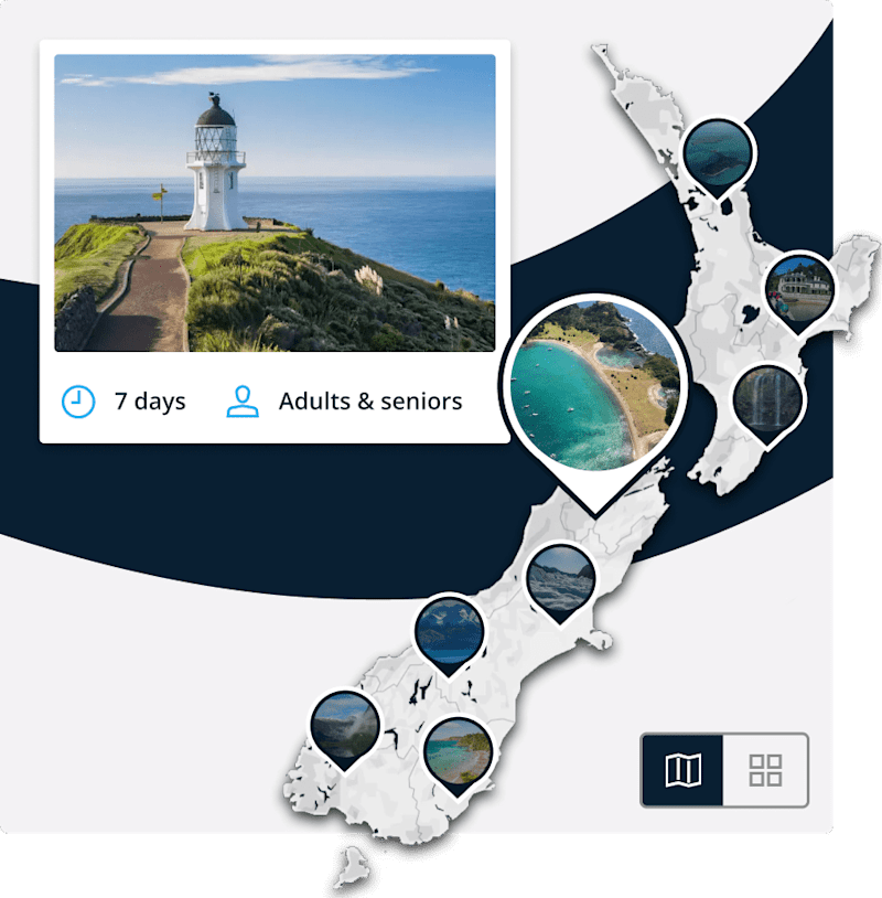 Cover image for A travel agency for senior citizens