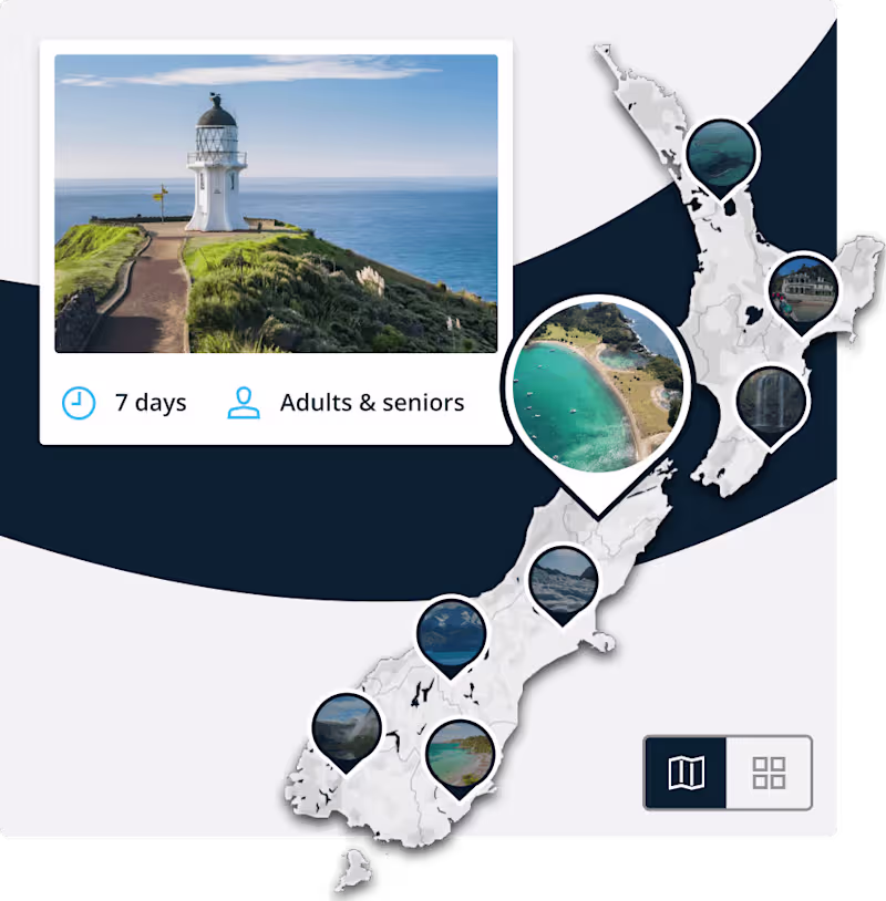 Cover image for A travel agency for senior citizens