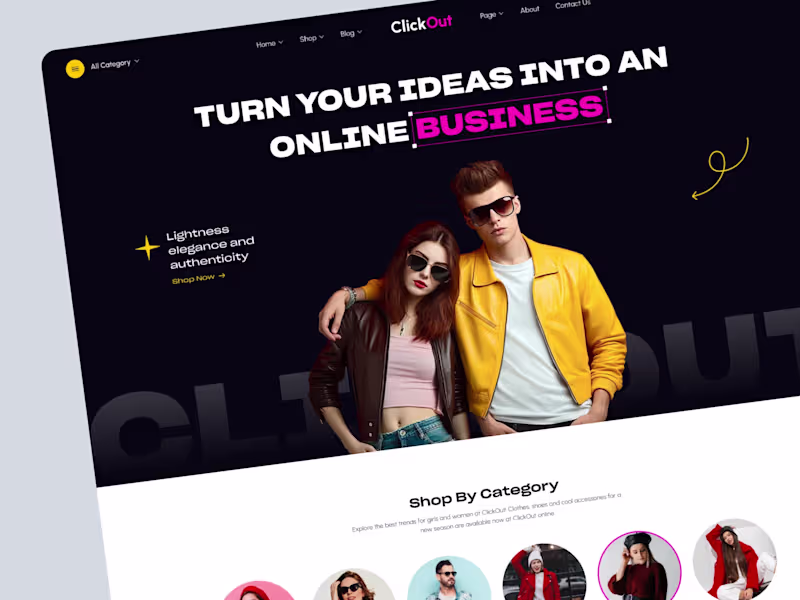 Cover image for ClickOut - Fashion Ecommerce Website
ClickOut