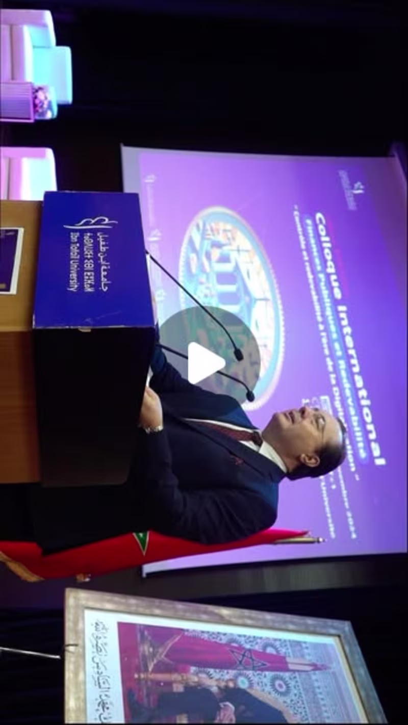 Cover image for International Conference About Age of Digitalization in Morocco