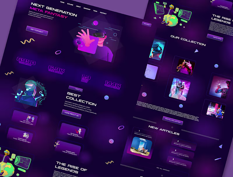 Cover image for Virtual Reality Web page design 