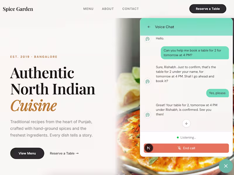 Cover image for Swagat AI — Voice AI SAAS for Indian Small Businesses