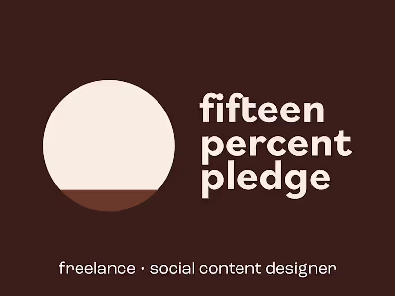 Cover image for I had the honor of designing individual posts and carousels ...