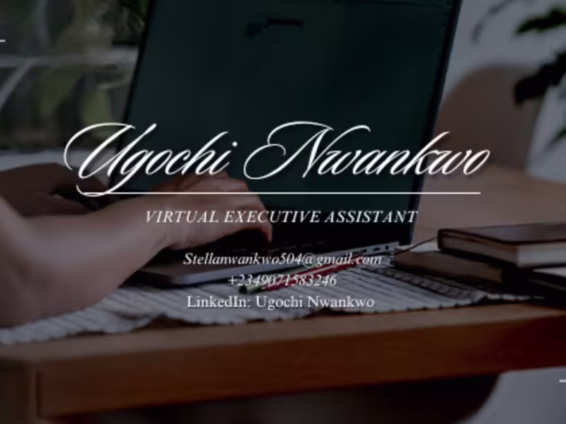 Cover image for Executive Assistant 