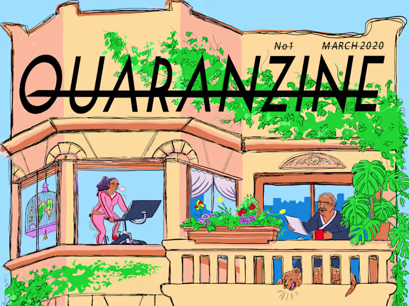 Cover image for QUARANZINE