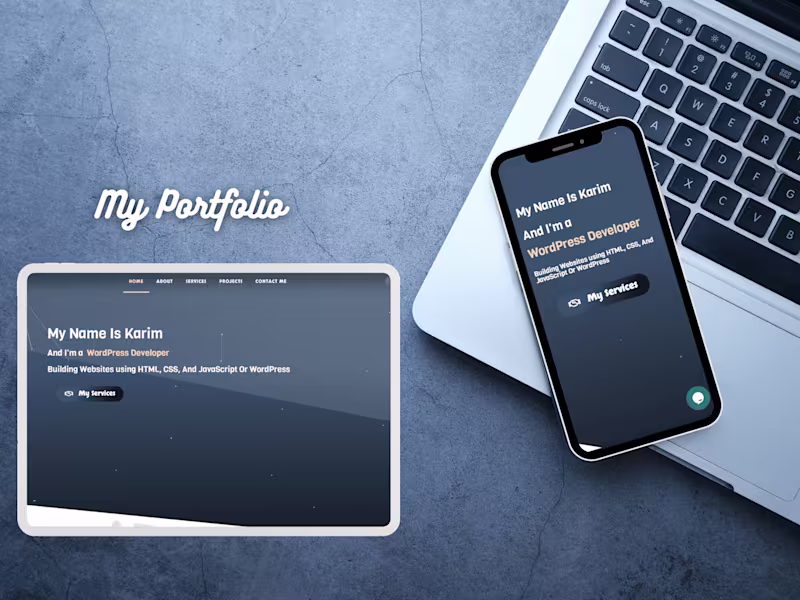 Cover image for My Portfolio Website