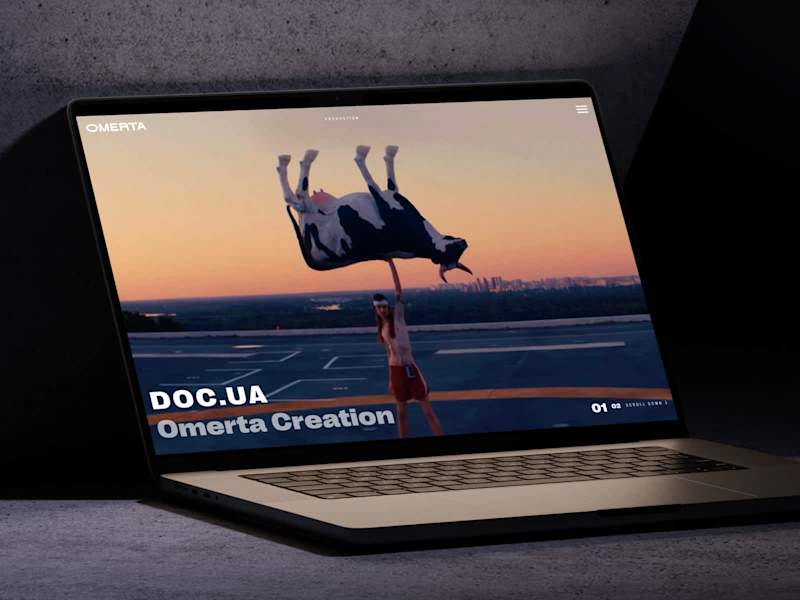 Cover image for Website / OMERTA — Damn good production gang!