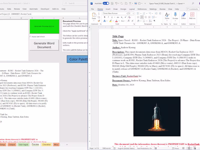 Cover image for Data Reuse Engineering Report Generator