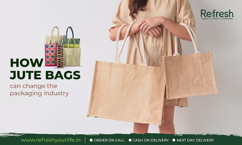 Cover image for How Jute Bags can change the packaging industry.