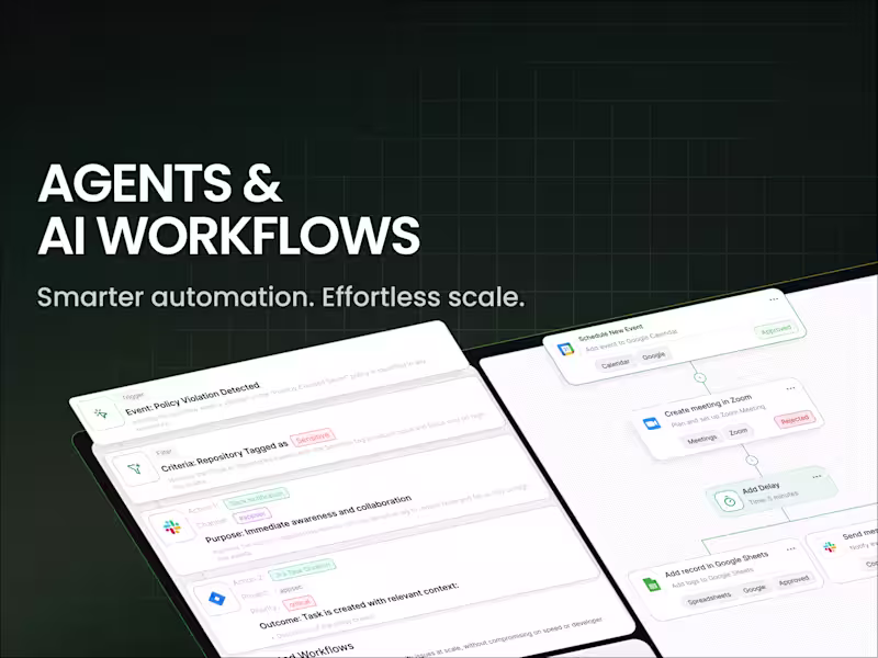 Cover image for AI Agents and Workflows
