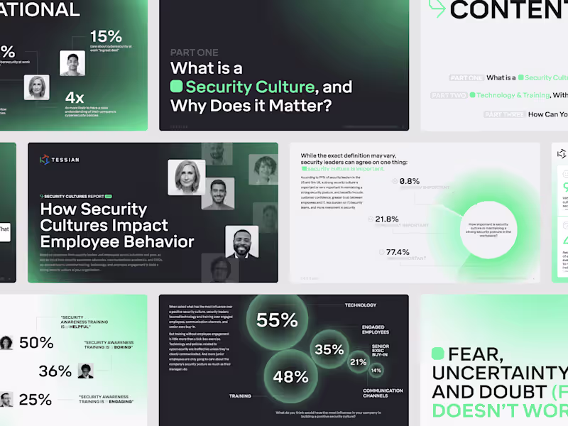 Cover image for Security Cultures Report