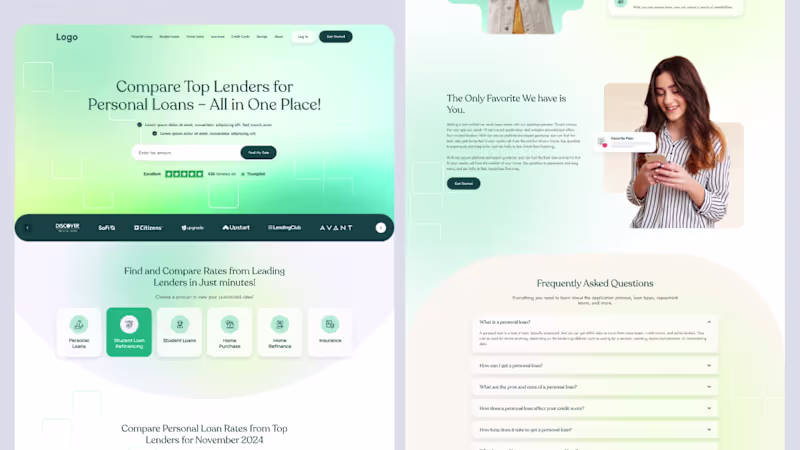 Cover image for Website Design, Landing Page Design