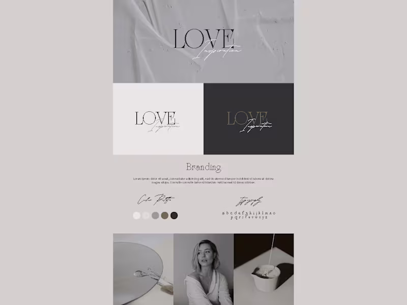 Cover image for design modern minimalist brand kit, logo, identity