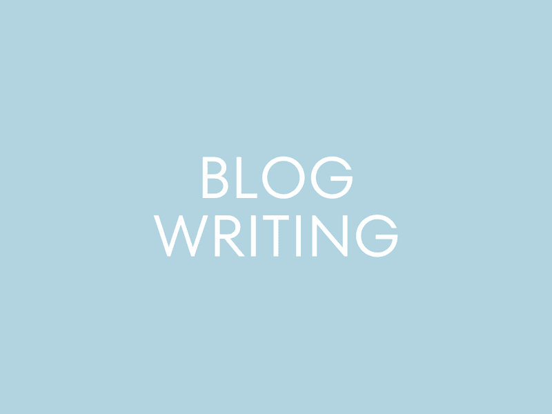 Cover image for Blog Writer