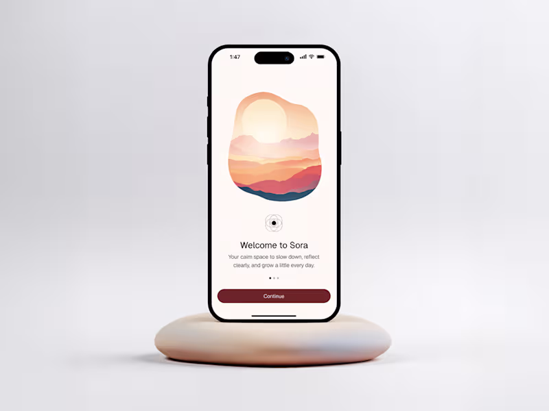 Cover image for SORA - A JOURNAL APP ☮ 