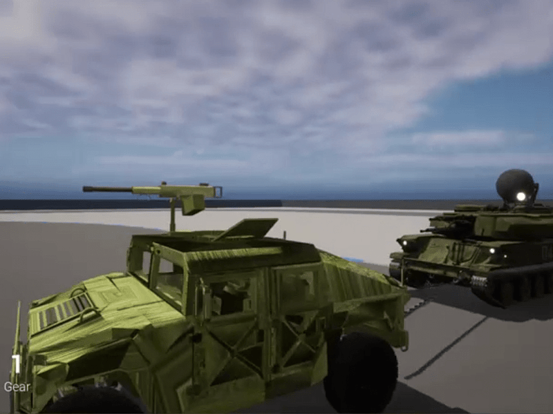 Cover image for Military Rescue Game