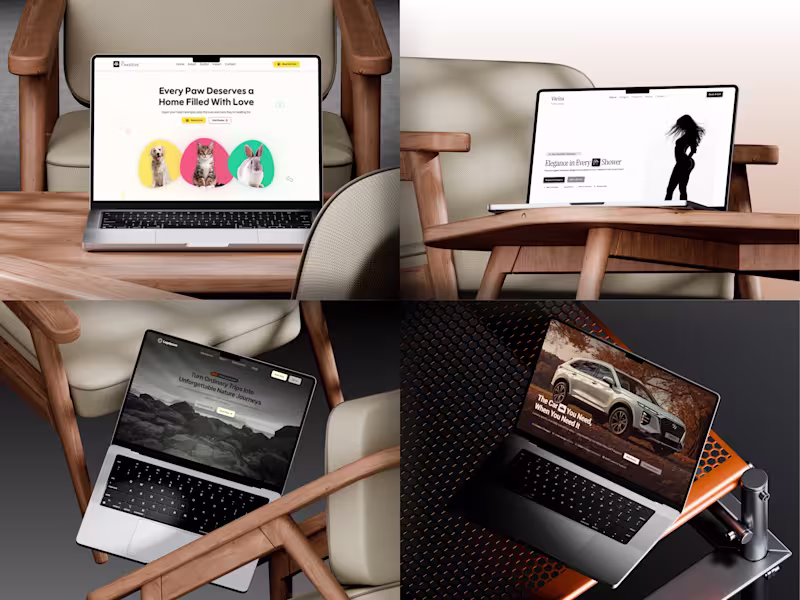 Cover image for Modern & Clean Landing Page - Upto 5 Sections