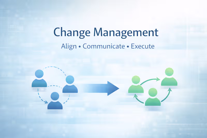 Cover image for Change Management & Team Alignment