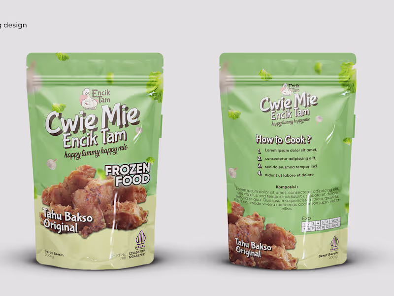 Cover image for Brand Identity Design for Cwie Mie Encik Tam
