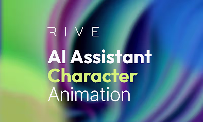 Cover image for AI Assistant Rive Character Animation