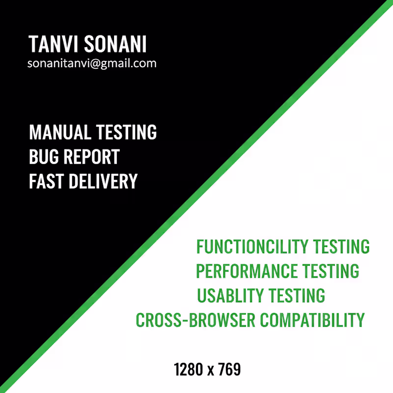 Cover image for Manual Website & Mobile App Testing with Detailed Bug Report
