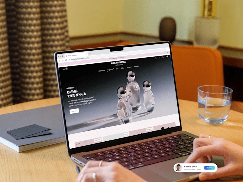 Cover image for Beauty Ecommerce Website (Framer, Figma Design, Shopify Backend)