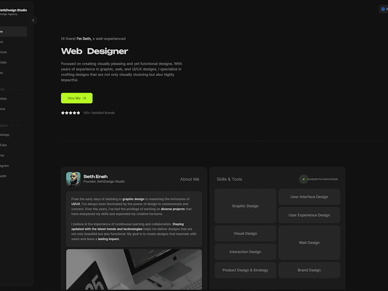 Cover image for Custom Web Design