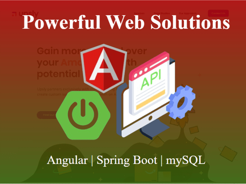 Cover image for Powerful Web Solutions with Angular & Spring Boot !