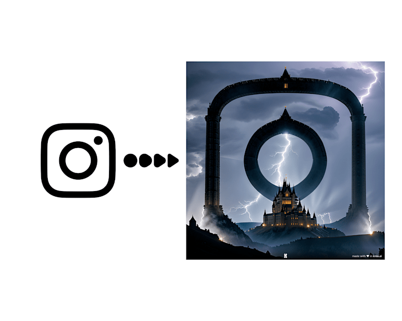 Cover image for Creating a Visual Illusion of the Instagram Logo