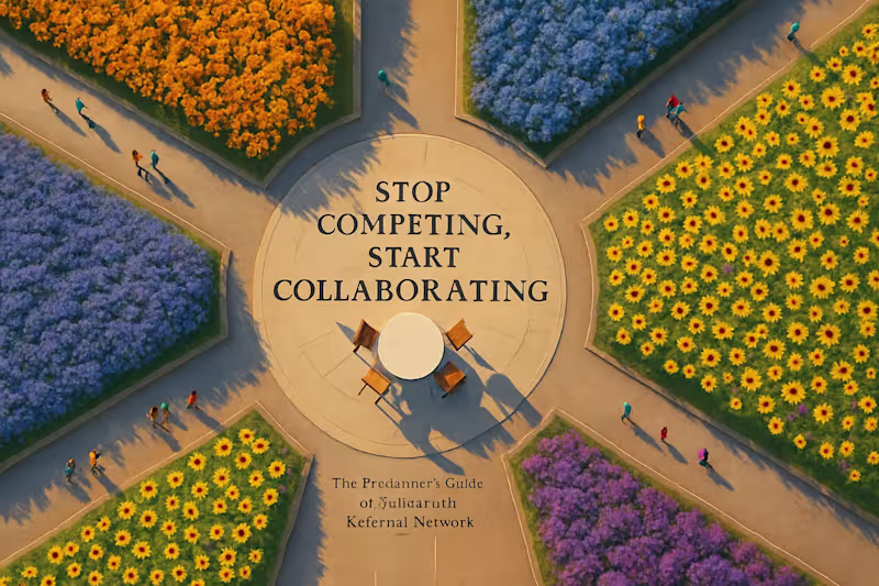 Cover image for Stop Competing, Start Collaborating: The Freelancer's Guide to a Powerful Referral Network