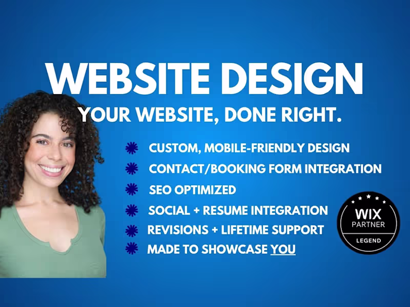 Cover image for Affordable Website Design for Artists & Small Businesses