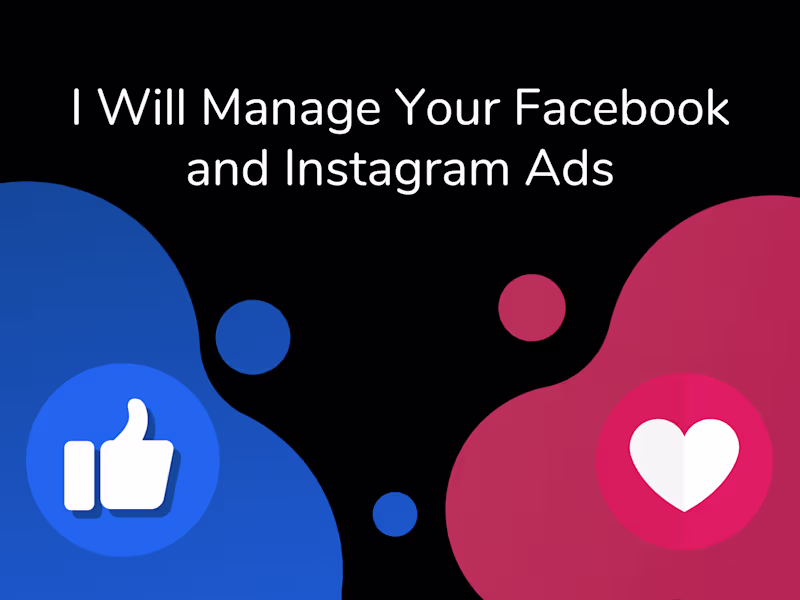 Cover image for Social Media Advertising: I will manage your FB/IG campaigns