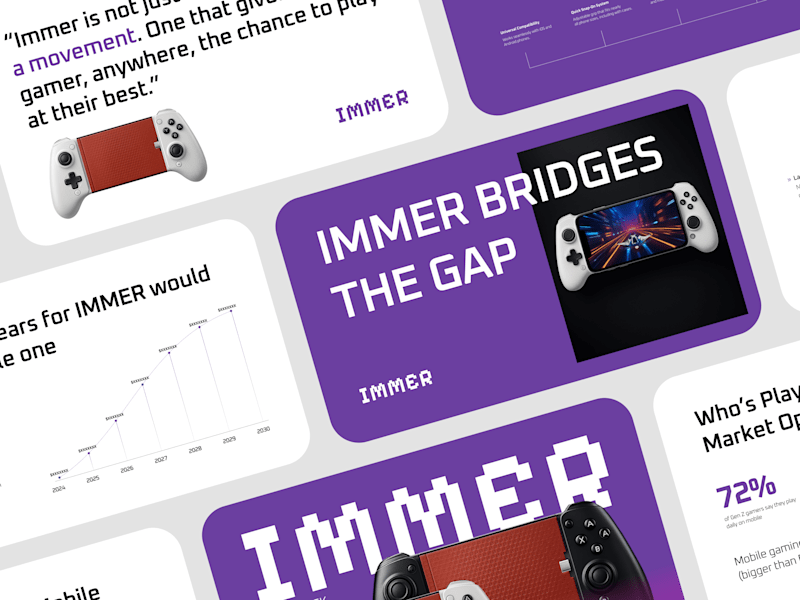 Cover image for Immer Investor Pitch Deck Design