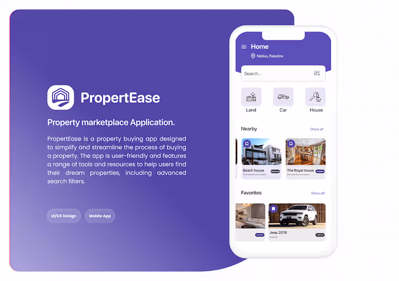 Cover image for PropertEase App 