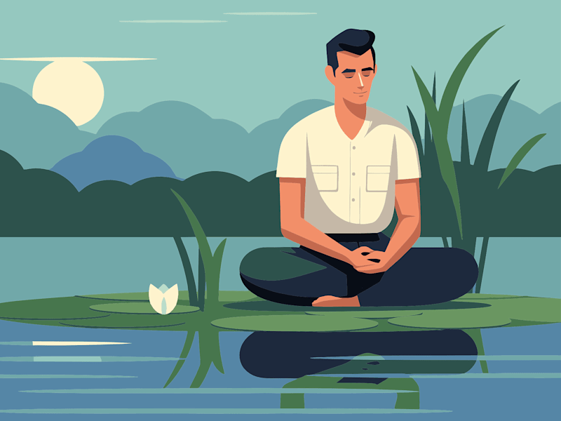 Cover image for Meditation App Email campaign 