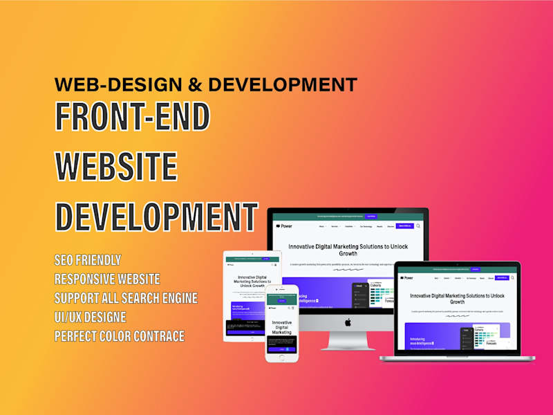 Cover image for Front-End Web Development