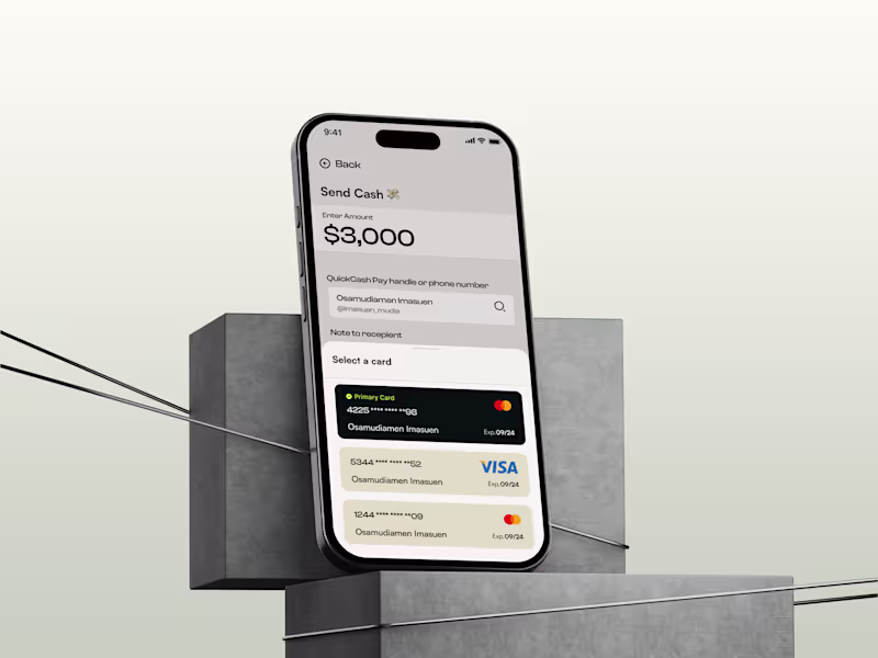 Cover image for QuickCashPay Cross-Platform Design