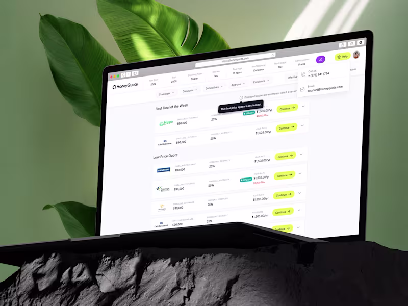 Cover image for Insurance App Redesign - 2x Engagement & Seamless Mobile UX.