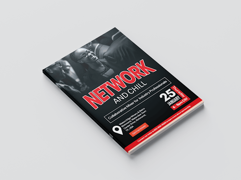 Cover image for Promotional event flyer