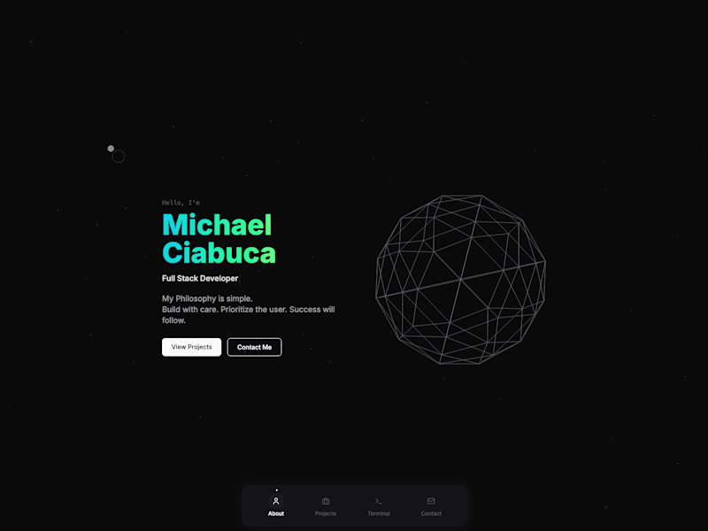 Cover image for Ciabuca.com - Personal Portfolio
