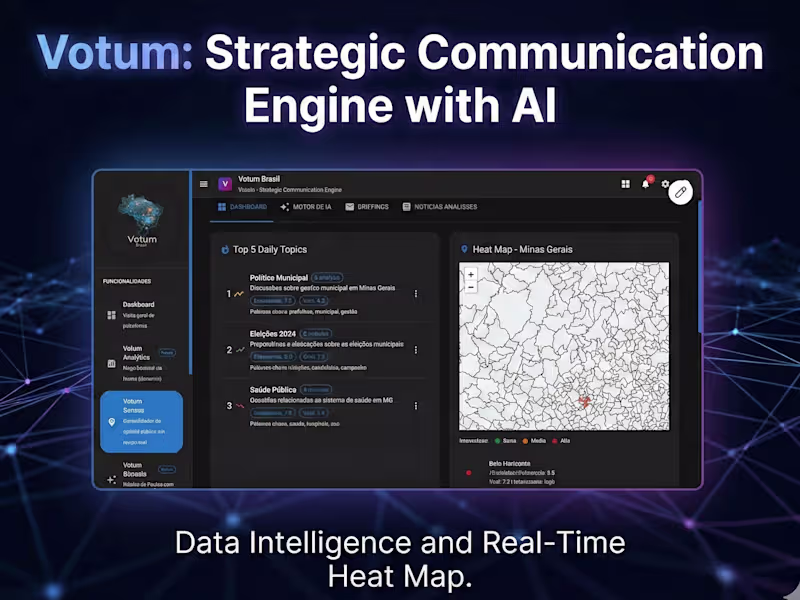 Cover image for Votum: Real-Time Political Campaign Intelligence Platform