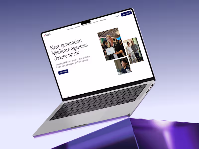 Cover image for Spark Advisors — Figma to Webflow Development