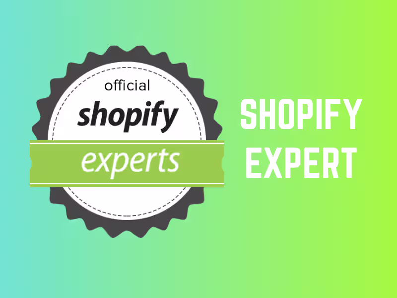 Cover image for Expert Shopify Theme Design & Development